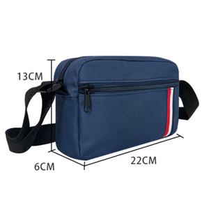 Unisex Sports Fanny Pack Custom Fitness Waist Money Bag Zipper Multiple Pocket Fashionable Buckles Crossbody <b>Travel</b> Chest Logo - Product Image 5