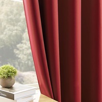JA Rideau de fenêtre en polyester isolé thermiquement de haute qualité personnalisable occultant mode pour chambre à coucher moderne salon maison