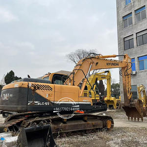 Excavadora de cadenas Hyundai 225LC importada de Corea, excavadora mediana 220 305 en buen estado, a la venta a bajo precio, excavadora usada original - Product Image 1