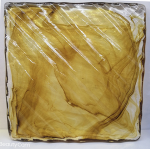 Tùy biến chuyên nghiệp rõ ràng hai mặt đá màu Tinh thể thủy tinh treo gạch miếng để bán - Product Image 4