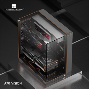 Thermalright A70 VISION Ordinateur de bureau Noir avec écran Châssis <span class=keywords><strong>panoramique</strong></span> Fenêtre à trois côtés Vue sur la mer - Product Image 5