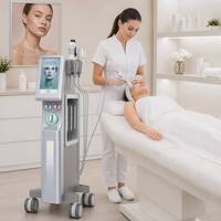 Appareil de beauté 6 en 1 pour le visage, nettoyage en profondeur, soin de la peau, dermabrasion à l'eau, jet d'oxygène, peeling SPA