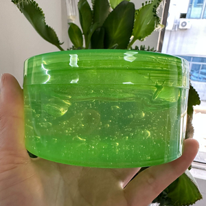 Gel d'aloès hydratant de marque privée Crème Vegan Apaisant Peau Visage Gel d'aloès Supprimer l'acné Gel naturel d'aloès - Product Image 5