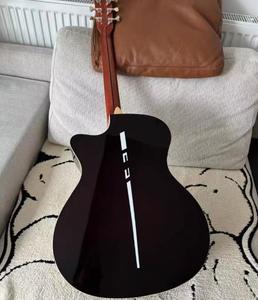 Folk guitarra acústica Spruce Top Rosewood Fretboard Hi-gloss acabamento do novato <span class=keywords><strong>40</strong></span> polegadas - Product Image 4