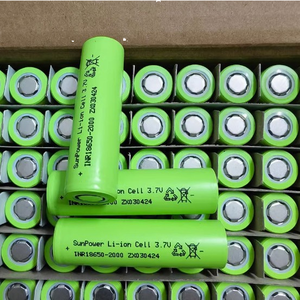Batería de Litio Recargable Sunpower Original INR 18650 2000mAh 20A 10C <span class=keywords><strong>Li</strong></span>-ion 18650 para Herramientas Eléctricas - Product Image 3