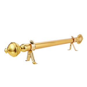 Arabie Saoudite Populaire Fer Économique 35 mm 2 Mètres 5 Mètres Tringle à <span class=keywords><strong>Rideau</strong></span> Adhésive Dorée Bon Marché - Product Image 1