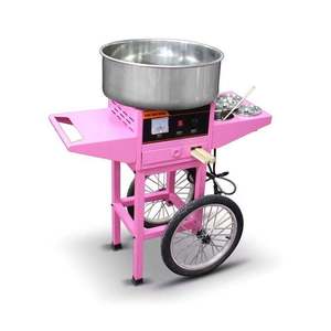 Mg-330 Pro Cotton Candy Machine Floss pièces de rechange alimentées au gaz avec roues fée pour les fêtes batterie interactive - Product Image 5