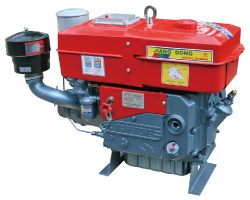 Moteur diesel monocylindre refroidi par eau de marque JD ZS1110 de 24 CV - Product Image 3