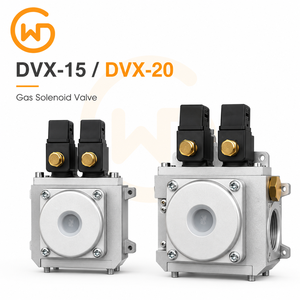 Vanne solénoïde à <span class=keywords><strong>gaz</strong></span> DVX-15 DVX-20, vanne de commande à double solénoïde pour brûleur industriel et système de sécurité du <span class=keywords><strong>gaz</strong></span> - Product Image 2