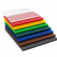 Feuille acrylique transparente claire, 92% de transmission lumineuse, feuille PMMA pour vitrine et aquarium