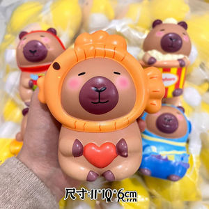 Nuevo Juguete Elástico de Capibara, Juguete Antiestrés de PU de Rebote Lento, Juguete Sensorial de Animales para Apretar, Regalo para Niños - Product Image 4