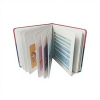 Impression de livres cartonnés miniatures à pages épaisses, directement de l'usine, ensemble de livres d'histoires préscolaires pour la lecture précoce