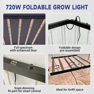 Lámpara de Cultivo LED SLTMAKS Samsung, Barra de Luz Plegable para Horticultura Interior, Invernadero, Lámpara para Plantas de 720W, Espectro Completo - Product Image 2