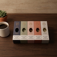 Caja de Papel para Aceites Esenciales con Diseño Personalizado, Cajas Plegables para Empaque de Cosméticos y Cuidado Facial