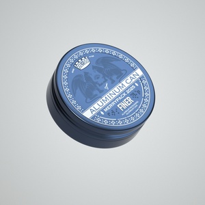 Merrynewon - Envase de Aluminio para Pomada para el Cabello, Color Negro, Envase de Metal de Primera Calidad para Cera para el Cabello, Crema para Barba, Envase Metálico de Lujo al por Mayor - Product Image 5