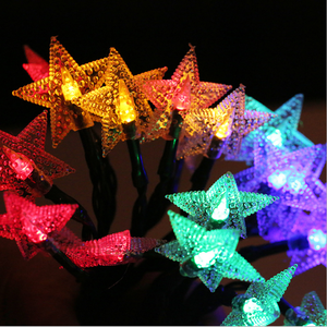 Ngoài Trời Năng Lượng Mặt Trời Sao Chuỗi Lights Cho Trong Nhà Ngoài Trời Wedding Party Cây Giáng Sinh Năm Mới Trang Trí Sân Vườn - Product Image 4