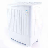 Lave-linge semi-automatique compact à double bac, personnalisé, pour petits ménages, à économie d'énergie, avec une capacité de 7 kg, pour hôtels