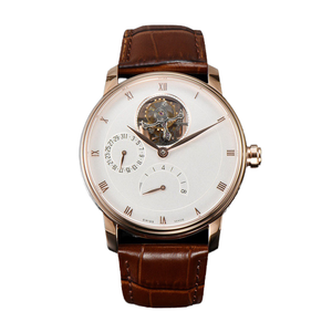 Montre mécanique classique pour homme de haute qualité avec véritable tourbillon - Product Image 3