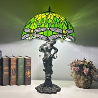Lampe de table en verre de style méditerranéen en forme de dôme, lampe turque marocaine teintée, lampe rétro en forme de perroquet, lumière décorative pour la maison et l'hôtel
