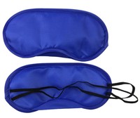 Accessoire de qualité supérieure de masque pour les yeux en satin imprimé personnalisé de haute qualité pour un sommeil confortable