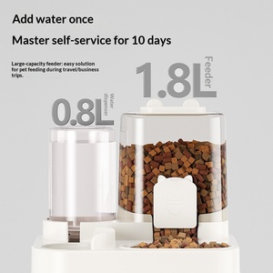 Nuovo Distributore Automatico Intelligente Transfrontaliero di Cibo e Acqua 2-in-1 per Gatti e Cani - Forniture per Animali Domestici - Product Image 2