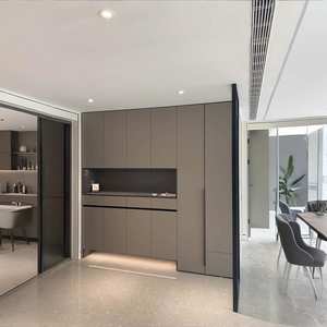 Vitrina de Madera para Sala de Estar, Muebles de Sala de Estar, Vitrina para Apartamentos y Hoteles, Mueble de Pared para Sala de Estar - Product Image 2