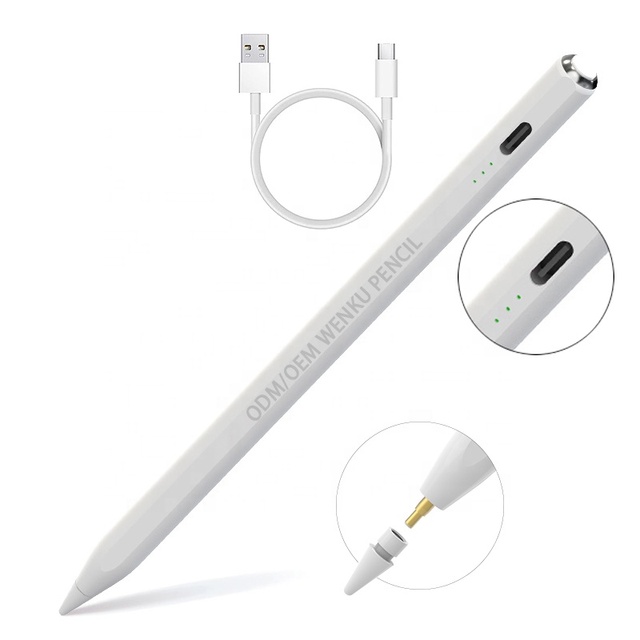 Fast Charge 3 Light Tablet Touch Pen Active 2nd Generation Palm Rejection Tilt Stylus Pen for apple ipad Air Pro Phone Pencil