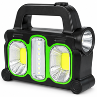 Lampe de travail LED portable rechargeable 6000K blanche en ABS DC5V pour réparation automobile, atelier, bureau, route