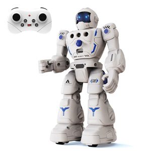 Mechanical Cop Programming <b>Robot</b> Voice Children's <b>Remote</b>-<b>Controlled</b> Toy Intelligent <b>Robot</b> - Product Image 1