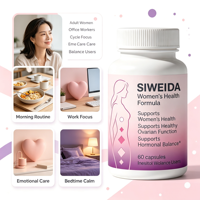 Cápsulas de Inositol 1000mg, Mio-Inositol y D-Chiro-Inositol 40:1, para el Equilibrio Hormonal Femenino, Salud Ovárica, Ácido Fólico y D3, 60 Cápsulas