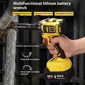 ANDUUK-<span class=keywords><strong>Pistola</strong></span> <span class=keywords><strong>de</strong></span> <span class=keywords><strong>Impacto</strong></span> Eléctrica con Taladro Eléctrico, Juego <span class=keywords><strong>de</strong></span> Herramientas <span class=keywords><strong>de</strong></span> Reparación <span class=keywords><strong>de</strong></span> Automóviles, Juego <span class=keywords><strong>de</strong></span> Llaves Eléctricas - Product Image 3