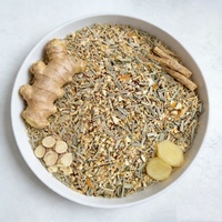 Thé au citron et au gingembre en gros, thé aux fleurs et aux fruits personnalisé, thé aromatisé aux fruits