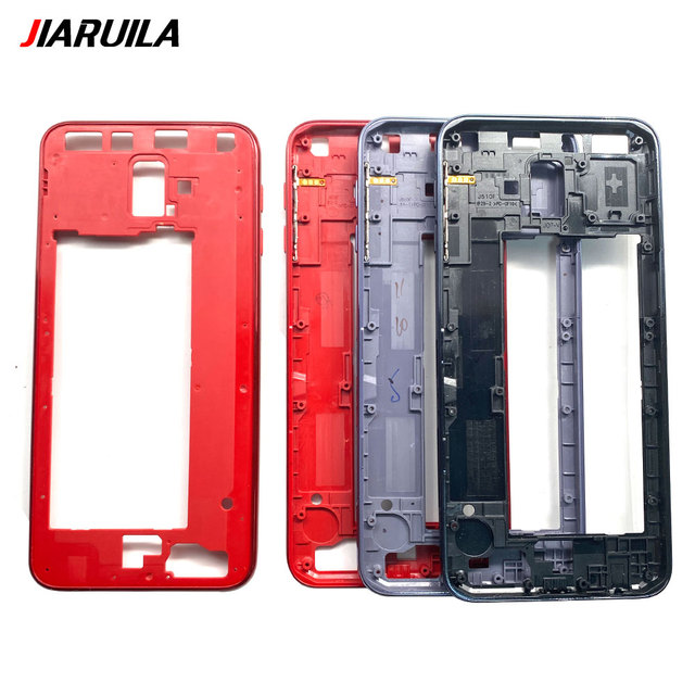 Mobile Phone Spare Parts Middle Housing Chassis Plate LCD Display Bezel Faceplate Holder Frame for Samsung J6 Plus J610 M52 5G