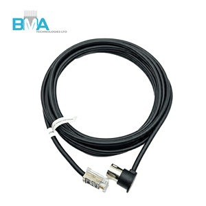 Kabel DIN ke RJ9 4P4C 3.2M 4Core Berpelindung Khusus dengan Konektor Berlapis Emas untuk Transmisi Sinyal Instrumen - Product Image 1