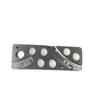 High Precision 6061 Aluminum Alloy CNC Milling & Wire EDM Parts Custom Drilling Stainless Steel Equipment Mounting Panel - Product Image 2