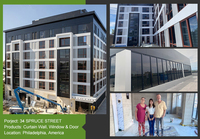 Ventanas Abatibles de Aluminio y Vidrio Insonorizadas, Resistentes a Huracanes, Modernas, con Certificación NFRC de Florida, Marca Topbright