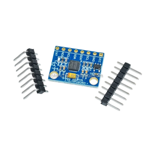 GY-521 MPU-6050 Sensor giroscópico analógico de 3 ejes, acelerómetro de 3 ejes, esquema del módulo 6DOF con código - Product Image 1