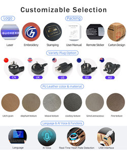 <span class=keywords><strong>Poltrona</strong></span> <span class=keywords><strong>Massaggiante</strong></span> 4D Smart Elettrica a Pressione d'Aria a Gravità Zero con Binario SL, di Grandi Dimensioni, per Casa, Ideale per Rivenditori - Product Image 4