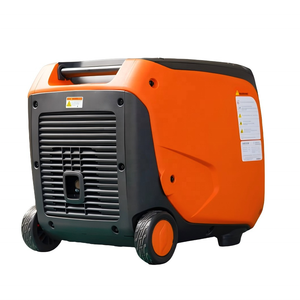 Générateur à essence silencieux de 3,5 kW pour <span class=keywords><strong>le</strong></span> <span class=keywords><strong>camping</strong></span> et <span class=keywords><strong>le</strong></span> voyage Grand réservoir 12L avec roues EPA3 EU VCE AC.501.023 Générateur à essence portable - Product Image 3