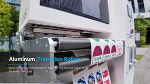 <span class=keywords><strong>Stampante</strong></span> Industriale per Etichette a Colori <span class=keywords><strong>HP</strong></span> PageWide Technology 1200DPI Alta Risoluzione Digitale Inkjet Roll-to-Roll CMYK - Product Image 6