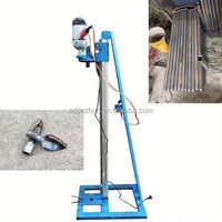 Foreuse rotative portable 1500W 40 mètres, machine à forage de puits d'eau électrique portative de 6 pouces à vendre, petite et électrique
