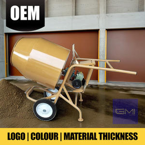 Mini mezclador de cemento de alto rendimiento, tamaño pequeño con ruedas de goma y nueva caja de cambios de motor para Malasia - Product Image 2