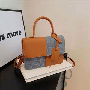 I-0302 Wholesale Fashion PU Leather Ladies Handbags Square Underarm Crossbody Shoulder Bags Single Strap Chains Autumn Spring - Product Image 2
