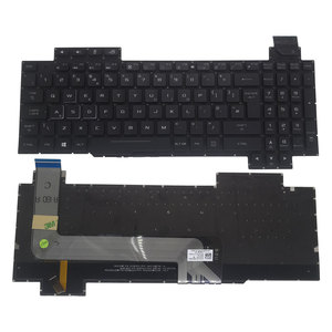 Clavier d'ordinateur portable rétro-éclairé UK EURO RGB pour <span class=keywords><strong>ASUS</strong></span> ROG Strix Scar GL503 GL503vm GL503VD GL503GE <span class=keywords><strong>GL703VM</strong></span> GL703VD GL703GE Clavier - Product Image 1