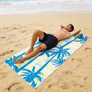 Toalla de Viaje de Microfibra de Lujo con Bolsillo para Almohada Inflable, Bolsa con Cierre, Suave y de Secado Rápido - Product Image 5