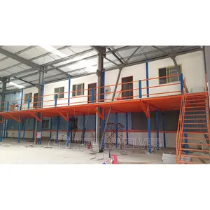 Strong Bearing Capacity Mezzanine Steel Work Structure Platform