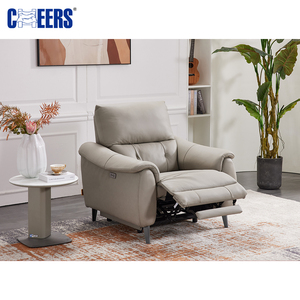 Manwah Cheers Điện 3 + 1 Da Thiết Lập Sofa Đồ Nội Thất Phòng Khách Ngả Sofa Couch Set - Product Image 2
