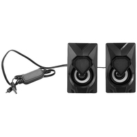 Mini-enceinte portable USB 2.0 OEM 6W avec son puissant et lumière RGB pour PC, jeux et ordinateur portable