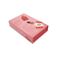 Boîte d'emballage cosmétique en matériaux recyclés avec fermeture magnétique et forme personnalisée pour crème pour le visage et soins de la peau, insert en EVA