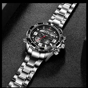 <span class=keywords><strong>Reloj</strong></span> <span class=keywords><strong>de</strong></span> Pulsera <span class=keywords><strong>Digital</strong></span> <span class=keywords><strong>de</strong></span> Lujo Deportivo Lige FB0007 Marca Foxbox para Hombre, <span class=keywords><strong>Reloj</strong></span> <span class=keywords><strong>de</strong></span> Cuarzo Resistente al Agua - Product Image 3